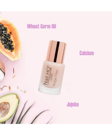 Nail HQ Ridge Filler 10ml - Smooth and Strengthen Nails | [Your Brand Name] - Buy Online on SooperMarket.com