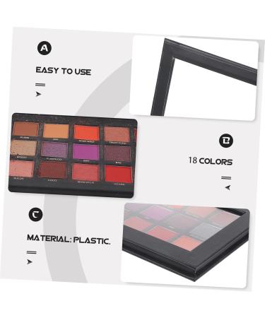 Gogogmee Eye Shadow Palettes 18 Eye Shadow Matt Pallet Woman Makeup Palette Matte Miss - Buy Online on SooperMarket.com