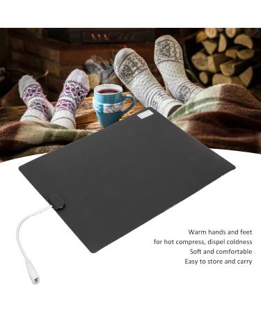 Buy Heated Floor Mat for Feet - Adjustable Electrical Foot Warmers with Remote Control | Waterproof Infrared Heating Pad (9 Temperature Levels) - Ideal Portable Foot Heating Solution for Comfort! - Buy Online on SooperMarket.com