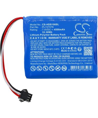 Battery Replacement for DSO-1062B DSO-1202S DSO-1202B | High-Quality PL727076 - International Shipping Available - Buy Online on SooperMarket.com