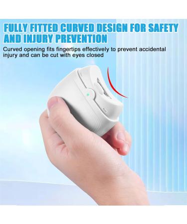 Funmo Electric Nail Clippers with Light | USB Rechargeable & Portable for Baby Kids Adults - Buy Online on SooperMarket.com