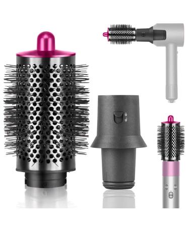 Large Round Volumizing Brush for Dyson for Airwrap HS05 HS01 Multi-Styler for Limp Flat Hair with Adapter for Hair Dryer HD01 HD02 HD03 HD08 Curling Hair Tool