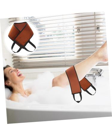 Buy Angoily Sunscreen Rubbing Strap Body Towel & Back Applicator Mitt | Long Shower Towel & Loofah Sponge - Perfect for Self Tan & Moisturizing - Buy Online on SooperMarket.com