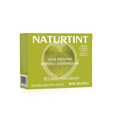 Naturtint Volumizing Shampoo & Conditioner Bars - Eco-Friendly (Lemon Lime) | Color Protecting - Buy Online on SooperMarket.com