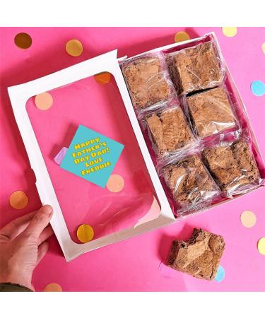 Personalised Father's Day Gooey Brownies Gift Box