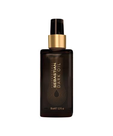 Sebastian Professional Dark Oil Lightweight Hair Oil, Infused With Jojoba & Argan Oil 3.2 Fl Oz