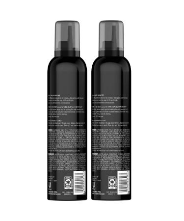 TRESemm Extra Hold Frizz Control Mousse 2-Pack - 10.5 oz | Humidity Resistant Styling Foam for All Hair Types - Buy Online on SooperMarket.com