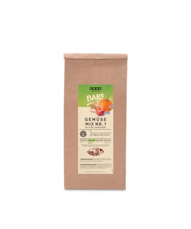 GRAU - the original - Dried vegetables for BARFing for dogs - Vegetable Mix No. 1 (1 x 500 g)
