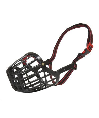 Croci Lupo Muzzle Size 6 Black Black Size 6