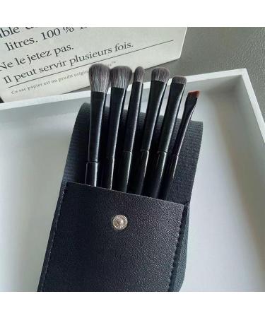 Versatile 6pcs Eye Makeup Brush Kit | Premium Quality Fluffy Detail Brushes for Perfect Cosmetics Application - Buy Online on SooperMarket.com