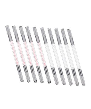 MUSISALY Microblading Pens 10pcs Brow Pencil Pen Supplies Microblading Eyebrow Pen Abs