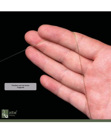 Zite Fishing Monofilament Line 550m - High Strength 0.35mm for Trout Eel & Pike | True Colors | International Shipping - Buy Online on SooperMarket.com