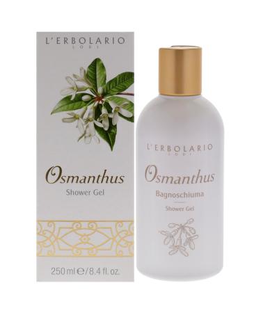 LErbolario Osmanthus Shower Gel for Unisex - 8.4 oz Shower Gel