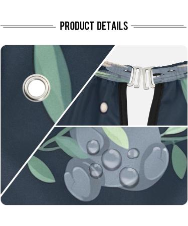 Kigai Cute Koalas Barber Cape - Professional Waterproof Hair Cutting Cape with Adjustable Snap Closure for Men & Women - Buy Online on SooperMarket.com