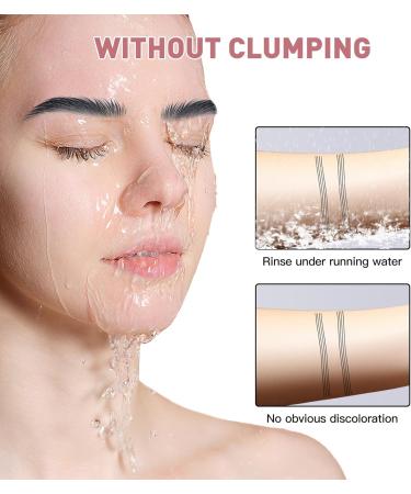 Microblading Eyebrow Pencil Kaluofan Microblading Eyebrow Pen Eyebrow Pencil Microblading Long-lasting Waterproof Creat Natural and Unique Makeup Look(Gray) Grey - Buy Online on SooperMarket.com