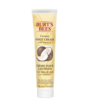 Burt's Bees Foot Cream for Cracked Heels & Dry Skin Heel Repair Cream & Foot Treatment With Coconut Oil 121g