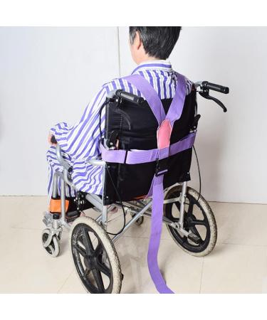 Wheelchair Safety Belt Positioning Straps for Elderly Patients Adjustable Safety Belt Anti-Fall Fixing Belt - Buy Online on SooperMarket.com