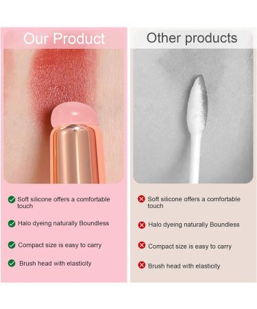 Silicone Lip Brush Make Up Brush Concealer Makeup Brushes Silicone Nail Brush Round Head Make Up Brush For Women Girls Silicone Lip Brush Lipstick Applicator Tool Concealer Makeup Brush For Lip Gloss - Buy Online on SooperMarket.com
