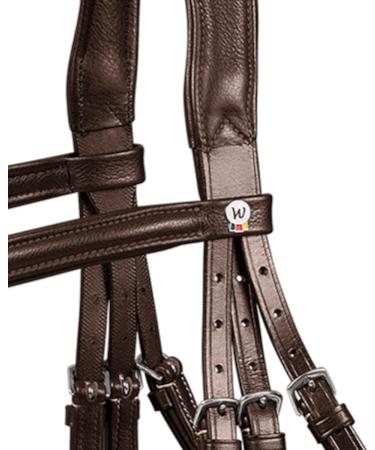 WALDHAUSEN X-Line Supersoft Brown Pony Bridle | Premium Pony Tack for Comfort & Style - Buy Online on SooperMarket.com