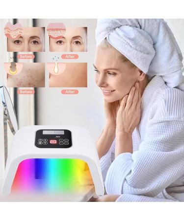 Fxtiaa LED Face Light Therapy Mask - 7 in 1 Color LED Facial & Body Beauty Device | International Shipping Available - Buy Online on SooperMarket.com