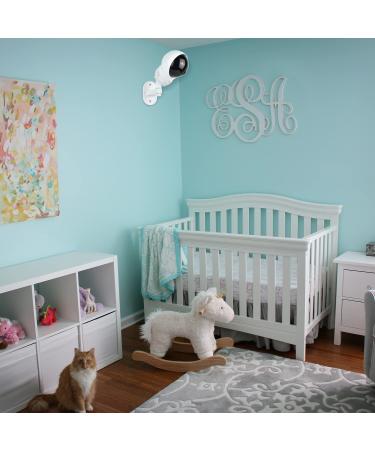 Adjustable Baby Monitor Wall Mount for Eufy Spaceview  Spaceview Pro and Spaceview S Baby Monitor  Perfect View Angle and Easy Installation Without Drilling - Buy Online on SooperMarket.com