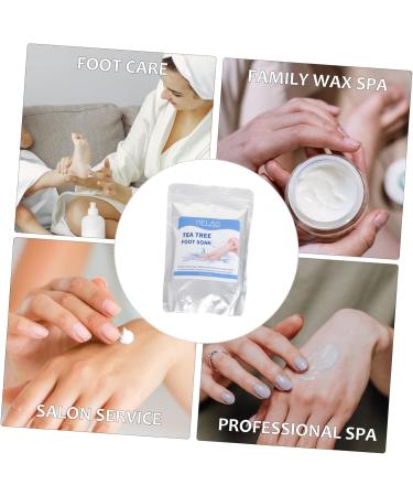 Hoement 1pc Foot Bath Salt Lavender Bath Salt Foot Soak Foot Bath Soak Exfoliating Scrub Gel Foot Odor Bath Salt Nourishing Foot Care Tool Lavender White - Buy Online on SooperMarket.com