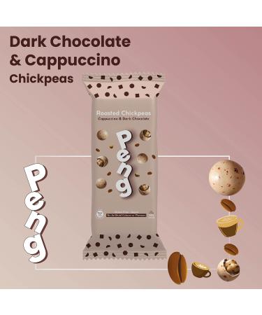 Peng Roasted Chickpeas Snack (6 x 30g) - High Protein Plant-Based Cappuccino Flavor - Buy Online on SooperMarket.com