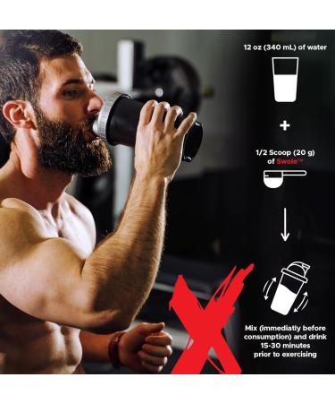 Red X Lab Swole Pre-Workout Powder Pumps & Strength Extreme Intensity Hyper Concentrate Citrulline Malate 2:1 Beta Alanine For Men & Women 25 Servings (Sour Watermelon 500g) Sour Watermelon 500 gram - Buy Online on SooperMarket.com