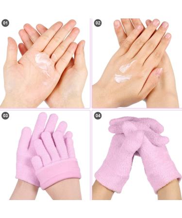 Dacvgog Moisturizing Gloves Set Care Heel Moisturizer Treatment Soft and Cotton for Hard and Cracked Skin - Buy Online on SooperMarket.com