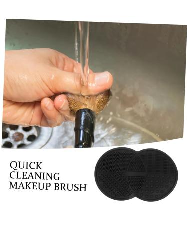 Balacoo Makeup Brush Cleaner Pad Mat - Tool Cleaning Mat for Brushes & Makeup Tools 16.8x10.8cm - Perfect for Easy Makeup Cleaning - Buy Online on SooperMarket.com