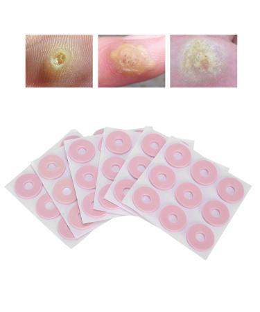 Foam Callus Cushion Non-Slip Corn Cushion Protect Wounds for Anti Wear Foot Patch for Feet(Round pink S)