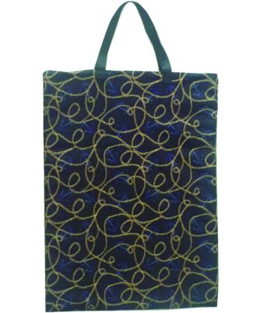Large Hanging Wet/Dry Cloth Diaper Pail Bag for Reusable Diapers or Laundry (Chain)
