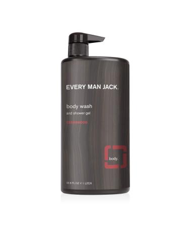 Every Man Jack Body Wash, Cedarwood 33.8-ounce