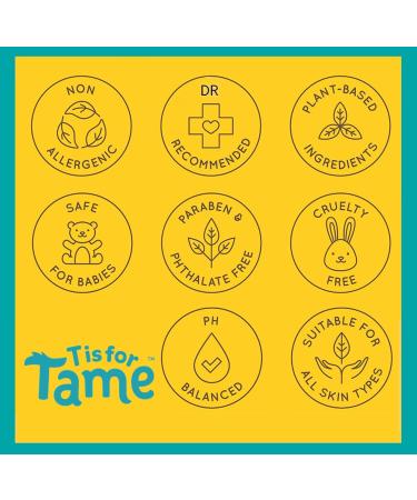 Tame Kids Hair Bundle: Natural Hair Taming Cream & Spray for Frizz, Flyaways & Static - Safe for Babies & Toddlers - Includes Bag & Soft Brush - Buy Online on SooperMarket.com