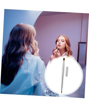 Didiseaon Silicone Lip Scrubber Silicone Makeup Retractable Lip Brush Makeup Eyeshadow Professional Makeup Glossy Makeup Lip Gloss Lipstick Bulk Foundation Brush Travel - Buy Online on SooperMarket.com