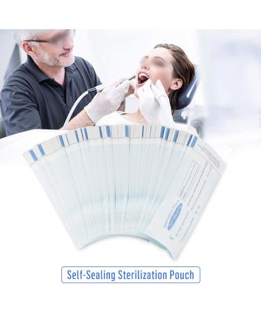 200pcs Self-Sealing Sterilization Pouches for Medical and Dental Use - Buy Online on SooperMarket.com