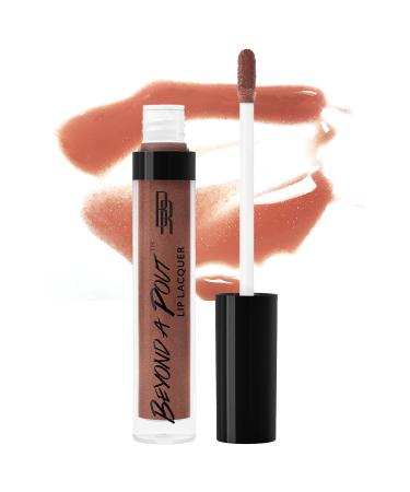 Black Radiance Beyond A Pout Lip Lacquer Lip Gloss  Extra Hot Extra Hot 1 Count (Pack of 1)