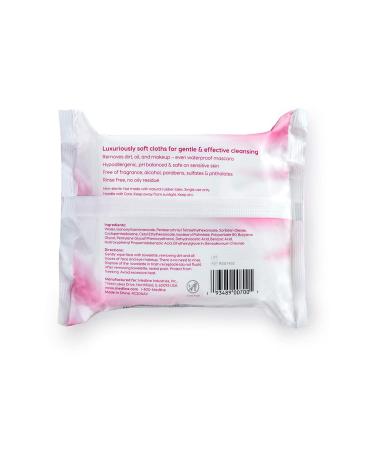 Simply Soft Makeup Remover Wipes - Fragrance-Free, Hypoallergenic, pH Balanced - 25 ct. (2 Packs) - Unscented Towelettes - Buy Online on SooperMarket.com