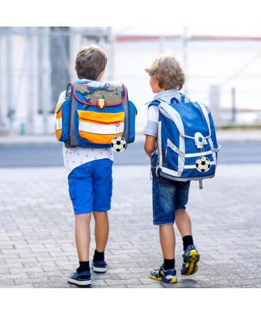 Indrnif 12 Reflective Football Supporters Safety Reflector Trailer | Children s Reflector for School Bags Clothing Backpacks Cycling & Running - Buy Online on SooperMarket.com