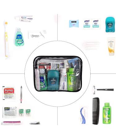 Premium Toiletry Travel Kit - 20 Piece Set for Quality Personal Care | TSA Approved Hygiene Essentials Bag for Unisex Travelers - Buy Online on SooperMarket.com