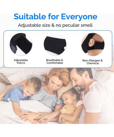 Adjustable Anti-Snoring Chin Strap - Stop Snoring Solution for Women and Men - Buy Online on SooperMarket.com