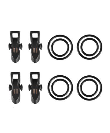 Booms Fishing HK1 Magnetic Hook Keeper Black(4pcs)