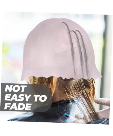 FOYTOKI Silicone Highlighter Cap Hair Dyeing Hat for Salon Hairdressing Supplies Salon Hairdressing Tools Highlight Cap for Hair with Hook Frosting Tipping Cap Hair Caps - Buy Online on SooperMarket.com