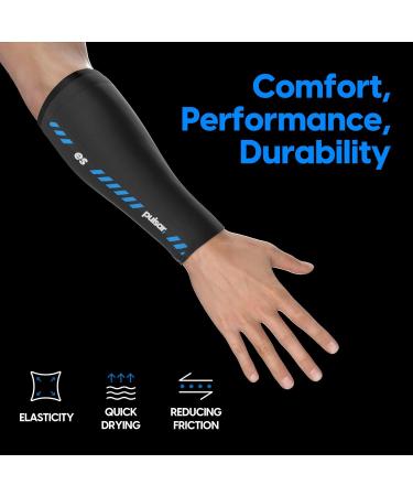 Pulsar eS Arm Sleeve - Black Large | Enhanced Focus Reduced Fatigue & Friction for Ultimate Gaming Performance - International Shipping Available - Buy Online on SooperMarket.com