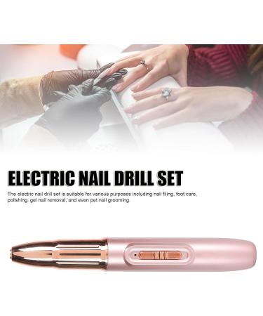 Electric Nail File Set Easy Operation Multi-Purpose 4.2V 15 000RPM Electric Nail Drill Set for Home (Narootei5sa36krfe-12) - Buy Online on SooperMarket.com