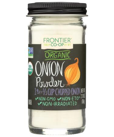 Frontier Herb Organic White Onion Powder, 2.1 oz