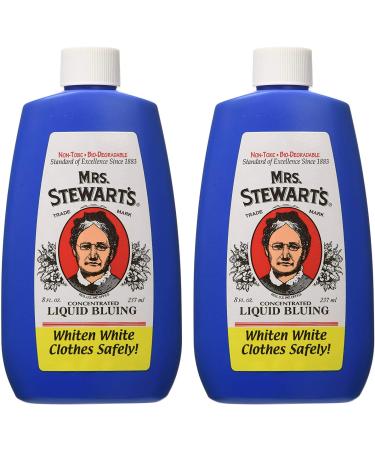 Mrs. Stewart's Bluing 8oz. Pack of 2