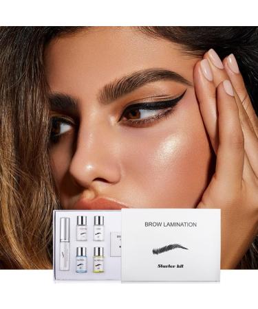 Beauty Brows Kit for 45-60 Days 3D Eyebrow Lamination Kit Professional Natural Trendy Long Lasting Perming Eyebrow Kit for Home Use Beauty tools - Buy Online on SooperMarket.com