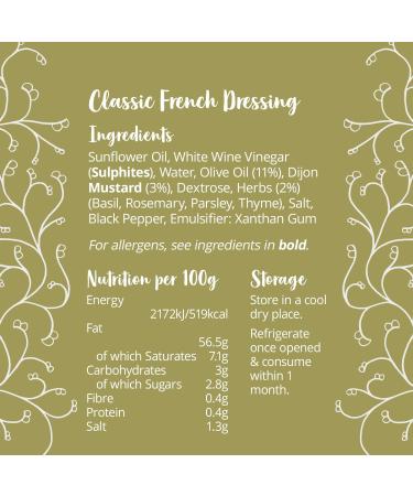 Bay's Kitchen Low FODMAP Classic French Salad Dressing - Gluten-Free, IBS-Friendly & Vegan (230g) - Buy Online on SooperMarket.com