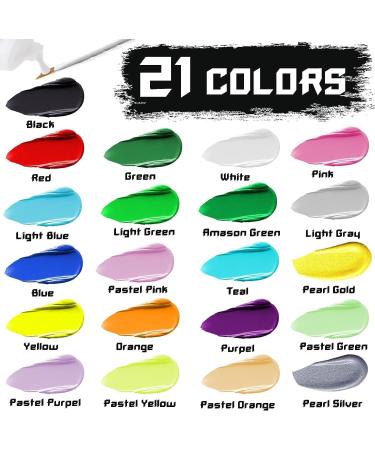 Go Ho Pastel Yellow Cream Face Body Paint - 2.37oz (70ml) Water Based Makeup for SFX Cosplay, Festivals & Halloween - Buy Online on SooperMarket.com